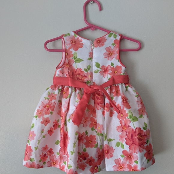 NWOT American Princess Floral Sleeveless Formal Dress Size 12 months - Picture 2 of 7